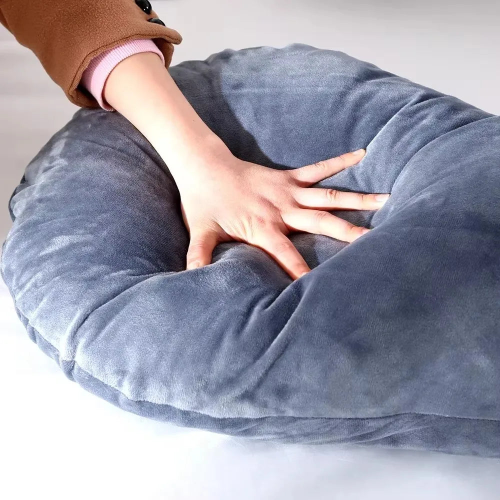 U Shaped Pregnancy Pillow With Full Body And Lumbar Support