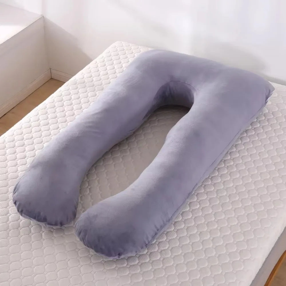 U Shaped Pregnancy Pillow With Full Body And Lumbar Support